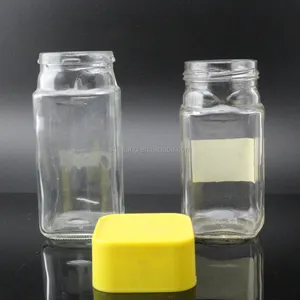 Tùy Chỉnh Rõ Ràng Glass Cà Phê Jar Cà Phê Trà Lưu Trữ Thủy Tinh Container Thực Phẩm
