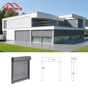 China Supplier Patio waterproof roller blinds with warranty period 5-10 years