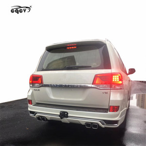 Kit carrosserie pour Toyota Land Cruise & <span class=keywords><strong>r</strong></span> lèvre avant diffuseur arrière échappement avec accessoires d'assemblage pour Toyota Land Cruise & <span class=keywords><strong>r</strong></span> Bodykit - Product Image 3