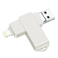 3 1でFlash Drive USB 3.0 64GB PenドライブAndroid iOS PC Instant共有またはファイルを転送Expandメモリ空間