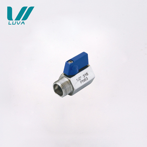 Van bi <span class=keywords><strong>mini</strong></span> bằng thép không gỉ ren trong/ngoài PN63 3/4 - Product Image 2