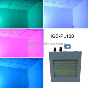 <span class=keywords><strong>108</strong></span> unids RGB estroboscópica led a todo color de temporización luces - Product Image 1