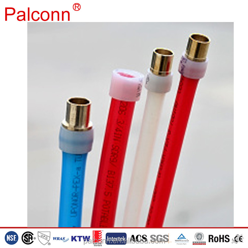 Стандартная труба PEX, размеры 1/2-2 дюйма, пластиковая труба для питьевой воды, astm f877