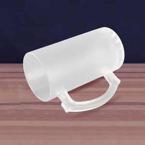 Taza de <span class=keywords><strong>cerveza</strong></span> de vidrio mate esmerilado, M-24 de 16oz, venta directa de fábrica - Product Image 5