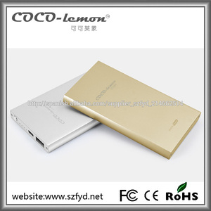 La caja más nueva de la aleación de aluminio del diseño 5000mAh cargador portátil para Samsung / Iphone y todos los otros teléfo - Product Image 4
