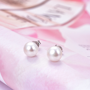 POLIVA-<span class=keywords><strong>pendientes</strong></span> redondos de perlas de agua dulce para bebé, <span class=keywords><strong>pendientes</strong></span> clásicos de <span class=keywords><strong>Plata</strong></span> de Ley 925 con perlas de agua dulce para fiesta, 925 - Product Image 3