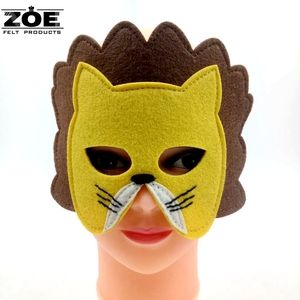 Muestra gratis Reutilizable Respetuoso del medio ambiente Fieltro FaceMasks negro de fieltro para los niños - Product Image 5