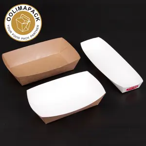 Kartonnen Trays Voor Voedsel, Japanse Papier Voedsel Lade, Papier Snack Tray Verpakking