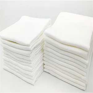 Raw White Muslin Cloth Fabric 70cm X 70cm Baby Diaper