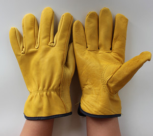 GUANTES DE <span class=keywords><strong>BADANA</strong></span> AMARILLO SUNCEND - Product Image 4