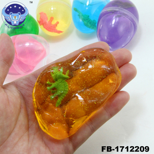 Venta caliente magia figura de dinosaurio huevo limo masilla perfumado stress relief lodos claro arcilla lindo niños juguete - Product Image 2