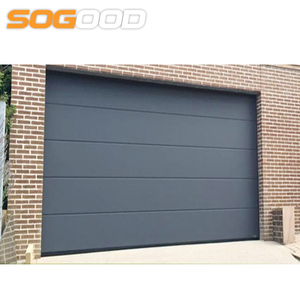 Mỹ Hiện Đại Thép Cắt Cửa Nhà Để Xe Trên Cao Cách Điện 9X8 Flap Trượt Cửa Nhà Để Xe - Product Image 1