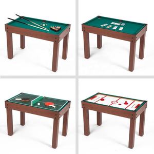 12-ב-1 הביתה שולחן משחק רב-תכליתי שולחן משחק הוקי כדורגל ספורט אחר לתוך עיצוב נוח אחד - Product Image 4