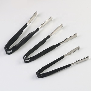 Stainless Steel Ice <strong>Tongs</strong> for Coffee, Sugar, Bar &amp; Restaurant - <strong>Mini</strong> Food <strong>Tongs</strong>, Durable &amp; Dishwasher Safe - Product Image 1