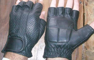 Robertson Road Dir f Driven Leather Full Finger Breathable Bike Gloves for Road Racing Mountain Bike for Bike-Unisex - Product Image 3