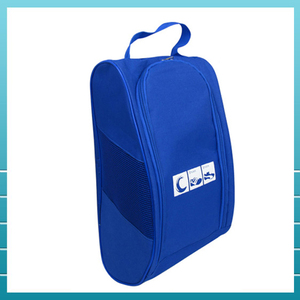 Sac de chaussures de sport de Golf à fermeture éclair personnalisé avec logo imprimé - Product Image 3