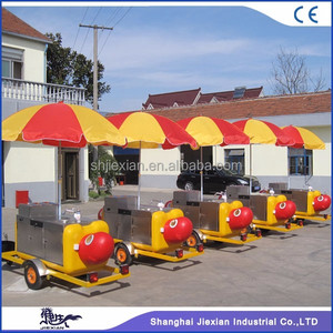 Carretto per Hot Dog in Alluminio JX-HS230 per Venditori Ambulanti di Snack per Uso Esterno - Product Image 4