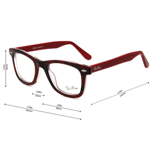 Hot bán thời trang Kính mắt Eyewear Acetate khung quang học khung kính mắt cho Unisex Bold Kính mắt Acetate khung quang học - Product Image 4