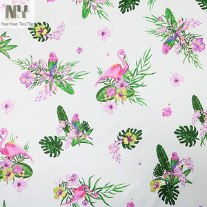 Текстиль Nanyee, оптовая продажа, дизайн фламинго, ткань с принтом птиц - Product Image 3