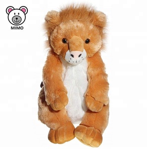 Zaino per Bambini a Forma di Scimmia in Morbido Peluche, Regalo Promozionale Personalizzato, Zaino Scolastico 3D a Forma di Animale Selvatico - Product Image 6
