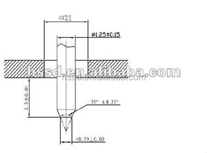 LX-A-2 Çift Iğne Analog Shore sertlik test cihazı, Shore Durometer - Product Image 6