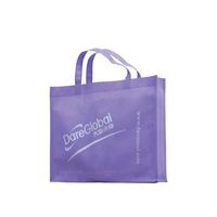 Sac de transport réutilisable en PP, personnalisé, fait à la main, matériel brillant écologique, contenant Non tissé, stratifié et personnalisé, pour les courses, de luxe
