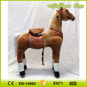 Disfrute CE caballo mecedora de madera para los niños, <span class=keywords><strong>gran</strong></span> caballo mecedora para la venta - Product Image 5