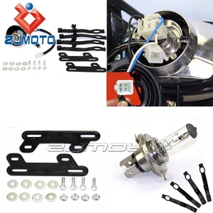Supermoto 12V faro de la Asamblea para Honda <span class=keywords><strong>CB</strong></span> FCI XL XR NX <span class=keywords><strong>125</strong></span> rojo 250 - Product Image 6