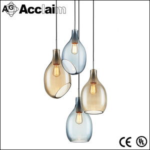 Contemporáneo de la <span class=keywords><strong>vendimia</strong></span> blow LED lámparas de techo de cristal para decoración del <span class=keywords><strong>restaurante</strong></span> - Product Image 1