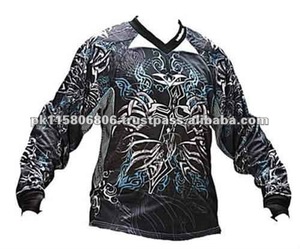 เสื้อเพนท์บอลโพลีเอสเตอร์ 100% แบบซับลิเมชั่น เสื้อฮอกกี้สั่งทำพิเศษ เสื้อฮอกกี้น้ำแข็งแบบซับลิเมชั่น - Product Image 1