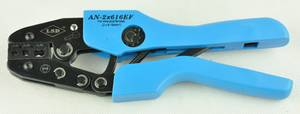 Pinza Crimpatrice AN-2*616EF per Terminali a Puntale 10-5AWG, Utensile Manuale per Crimpatura Doppia - Product Image 3