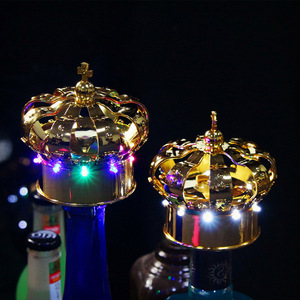 Shenzhen barware Plante produit fantastique irisée PVC <span class=keywords><strong>LED</strong></span> <span class=keywords><strong>bouchon</strong></span> de <span class=keywords><strong>bouteille</strong></span> de champagne - Product Image 4
