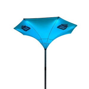 Parasol en forme de fleur de <span class=keywords><strong>tulipe</strong></span> LED coloré pour l'extérieur, vente chaude, parasol en forme de champignon avec certificat CE - Product Image 2