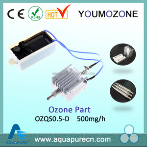 حياة طويلة أنبوب من زجاج الكوارتز مولد أوزون جهاز 500mg 12v - Product Image 4