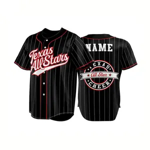 Beste Kwaliteit Custom Sublimatie Honkbal Jerseys Groothandel Honkbal Uniform