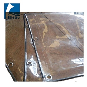 Bâche en PVC Transparent de 8 m, bâche en vinyle Transparent, bâche de PVC claire et cristal - Product Image 1