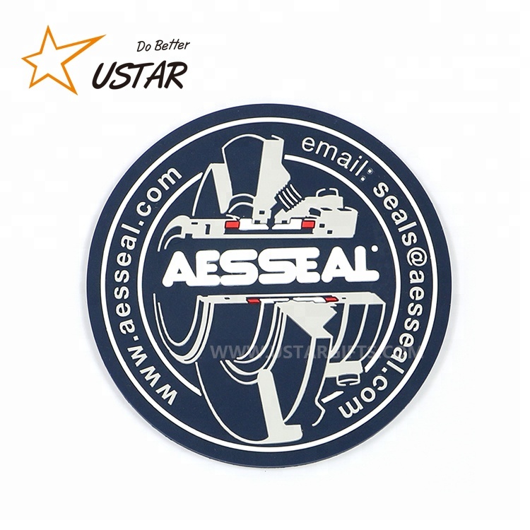 Китайский производитель, заказной 3D ПВХ Резиновый патч с логотипом, мягкий силиконовый резиновый патч