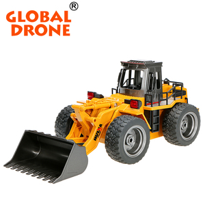 Mondiale Drone <span class=keywords><strong>Huina</strong></span> jouets <span class=keywords><strong>1520</strong></span> 6CH rc bulldozer ingénierie véhicule jouet mini bulldozer à vendre - Product Image 4