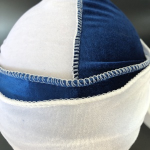 Vente en gros premium qualité 107cm extra long <span class=keywords><strong>durag</strong></span> en velours bicolore pour homme - Product Image 4