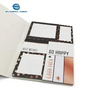 Mới Đến Thời Trang Giá Rẻ Tùy Chỉnh Hình Planner Sticky Memo Notepad Bìa Giấy Sticky Máy Tính Xách Tay Bán Buôn