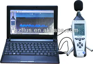 Goedkope Pocket Size Bereik 30-130 Db Geluidsniveau Usb Digital Sound Level Meter Met Data Logger Recorder