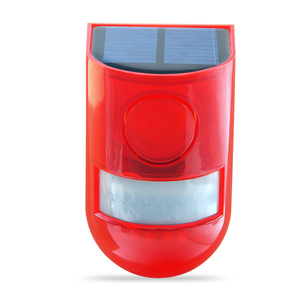 365days Standby Outdoor Wireless Powered Security Siren Lights Solar <strong>Alarm</strong> Lamp IP65 with PIR <strong>Motion</strong> <strong>Sensor</strong> <strong>Alarm</strong> - Product Image 4