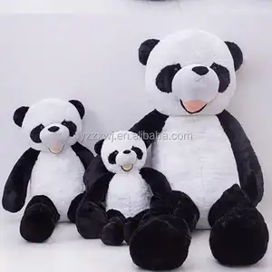 Kostenlose Probe Giant Panda Spielzeug niedlichen Panda Plüsch tier große Größe 100/120/140/160/180/200cm ausgestopfte Plüsch Panda Spielzeug