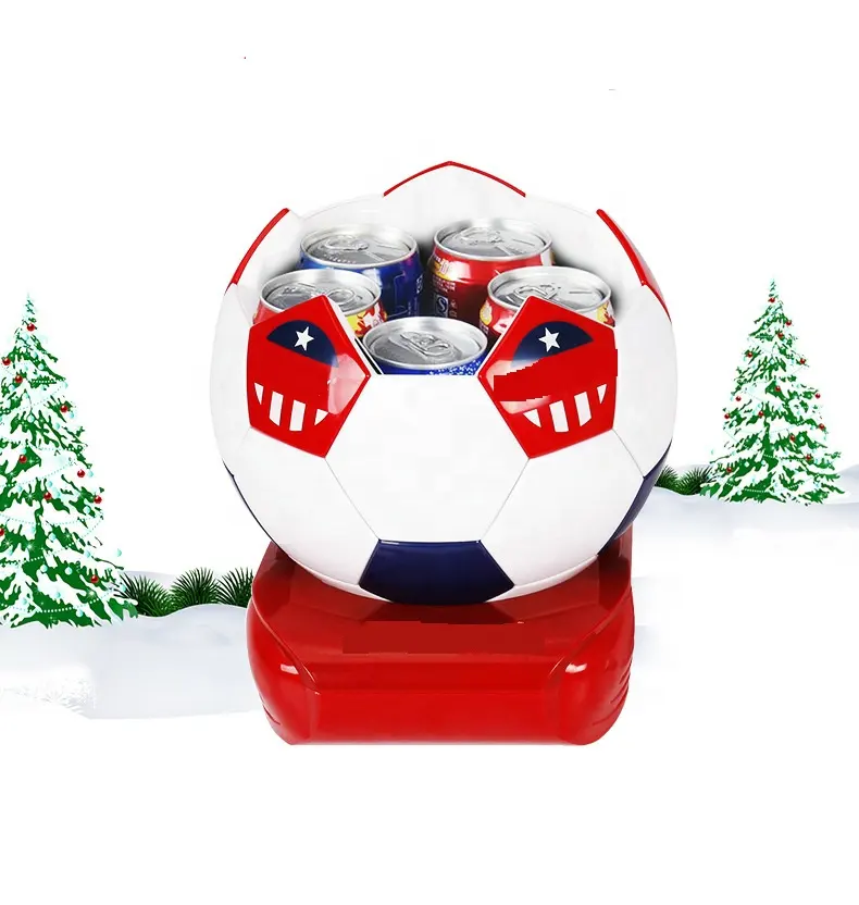 Réfrigérateur de voiture portable en forme de ballon de football, M4 4L, 30 l