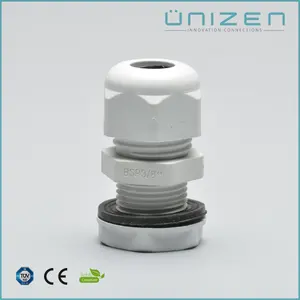 Unizen 최신 디자인 메트릭 PG NPT 및 BSP 스레드 3/8 나선형 케이블 글 랜드