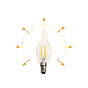 C35 4W Ce Chandelier Dimmable Filament Led Đèn, Cul 4W 120V Led Filament Bulb, E14 4W Vintage C35 Filament Led - Product Image 2