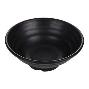 Cuencos ramen negros de melamina, cuencos de fideos chinos - Product Image 4