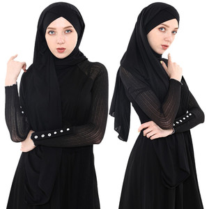Gamis Hồi Giáo Tudung Indonesia Bông Khăn Trùm Đầu Phụ Nữ Jersey Arab <span class=keywords><strong>Hijab</strong></span> Quan Hệ Tình Dục Hình Ảnh Khăn Trùm Đầu Nữ Thời Trang Khăn <span class=keywords><strong>Batik</strong></span> Bán Buôn - Product Image 4