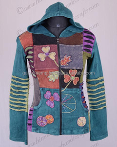 Lavado enzimático sudaderas con capucha y chaqueta CSWJ 393 - Product Image 1