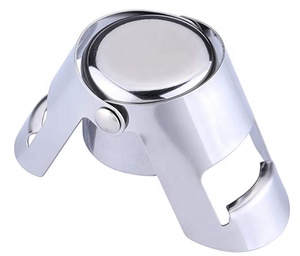 Stainless Steel <strong>Wine</strong> Bottle Stopper Reusable <strong>Wine</strong> <strong>Saver</strong> - Product Image 3